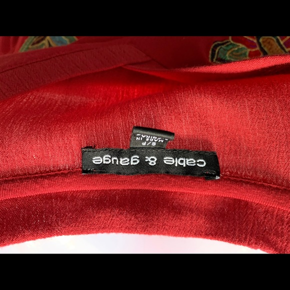 Cable &Gauge floral tee - Picture 2 of 4